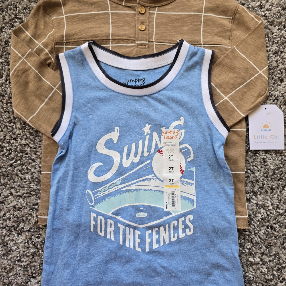 *NWT* 2T Tops for Boys - Set of 2